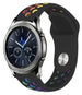 Samsung Gear S3 Classic / Frontier Sportarmband (Schwarz Bunt)