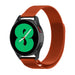 Samsung Galaxy Watch 4 - 44mm Milanese-Armband (Orange)