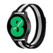 Samsung Galaxy Watch 4 - 44mm Milanese-Armband (Schwarz/Weiß)