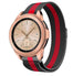 Samsung Galaxy Watch 42mm Milanese-Armband (Schwarz / Rot)
