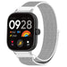 Xiaomi Smart Band 8 Pro Nylonarmband (weiß-grau)