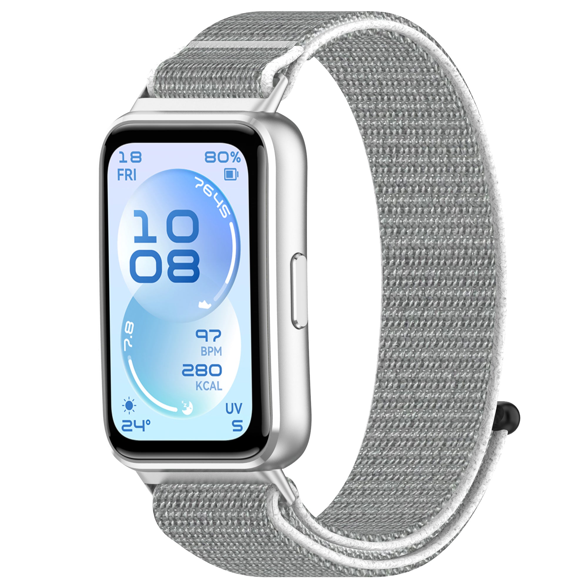 Huawei Band 11 Nylonarmband (Muschelweiß)