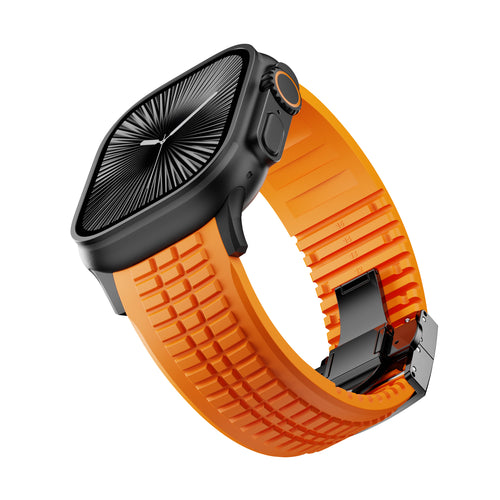 Apple Watch Ultra Premium Silikonarmband (Orange)