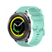 Samsung Gear Sport Luxus Silikonarmband (Aqua)