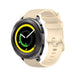 Samsung Gear Sport Luxus Silikonarmband (Beige)