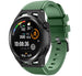 Huawei Watch GT Runner Silikonarmband (Armeegrün)