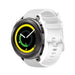 Samsung Gear Sport Luxus Silikonarmband (Weiß)