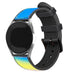 Samsung Galaxy Watch 46mm Nylon Hybrid-Armband (Bunt)