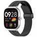Xiaomi Smart Band 8 Pro  D-Buckle Silicone Strap (Black)