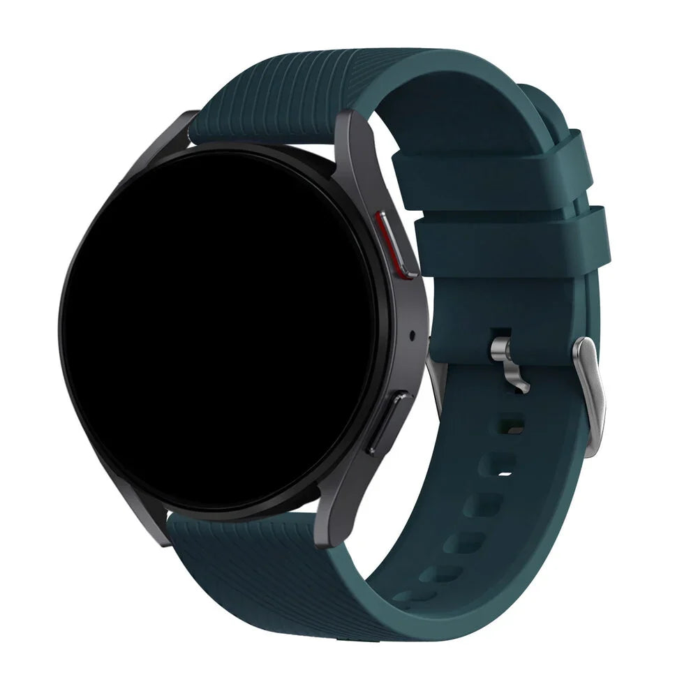 Bandz Honor Watch 6 Silicone Strap 'Deluxe' (Dark Green)
