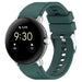 Google Pixel Watch 1/2 silicone strap (dark green)