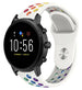 Fossil Gen 5 Sportreifen (Weiß bunt)