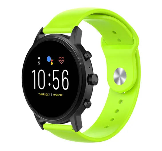 Fossil Gen 4 Explorist (HR) Sportarmband (Hell Grün)