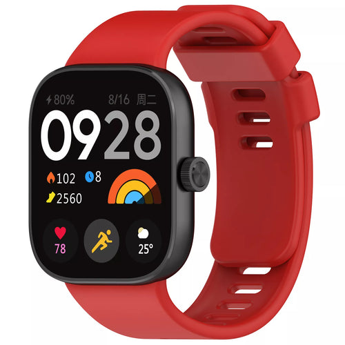 Redmi Watch 4 Silikonarmband (Rot)