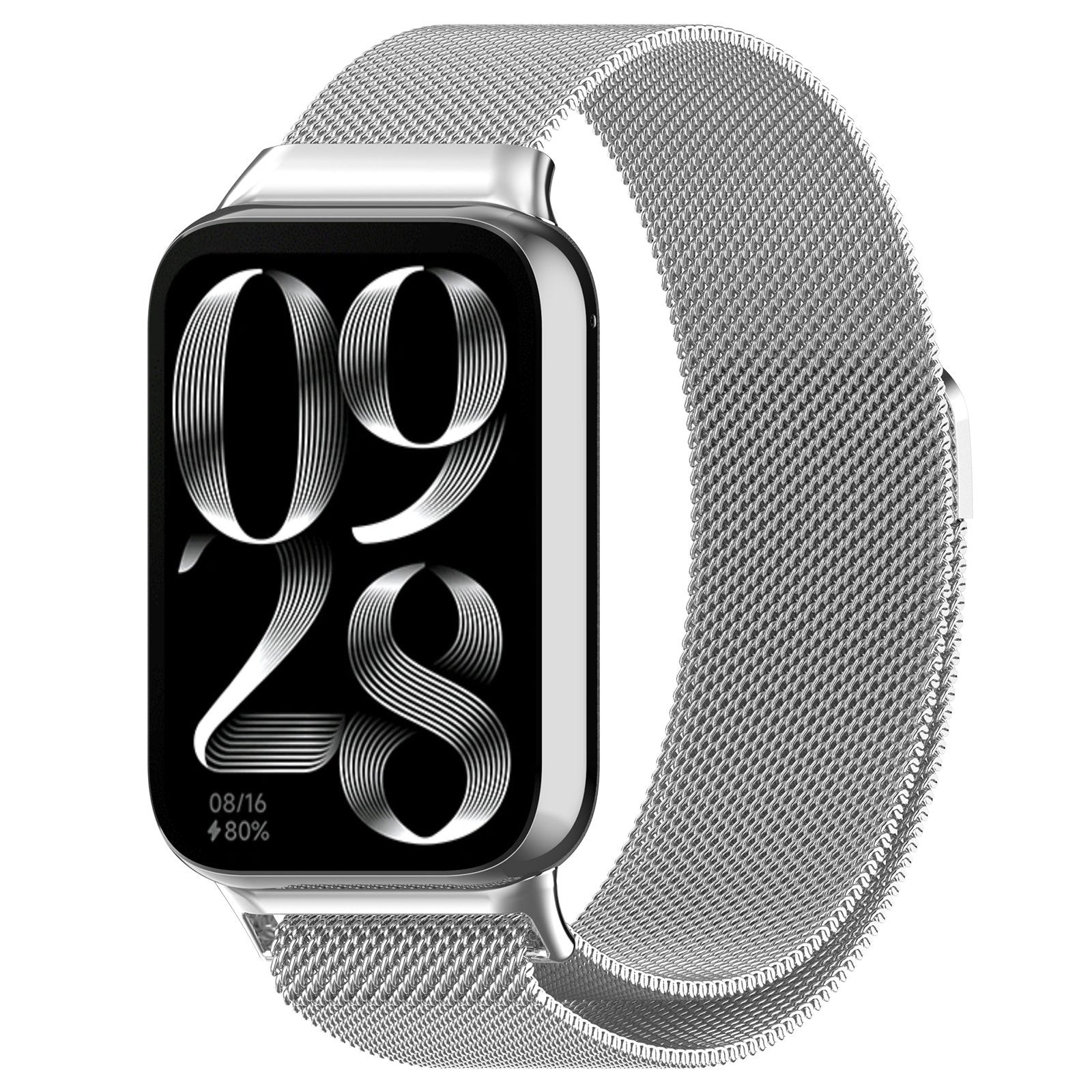 Xiaomi Smart Band 10 Pro Milanese Armband (Silber)