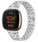Silver Diamond Fitbit Versa 3 Armband