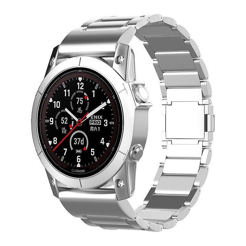 Garmin Quatix 8 - 47mm Magnetisches Titanarmband (Silber)