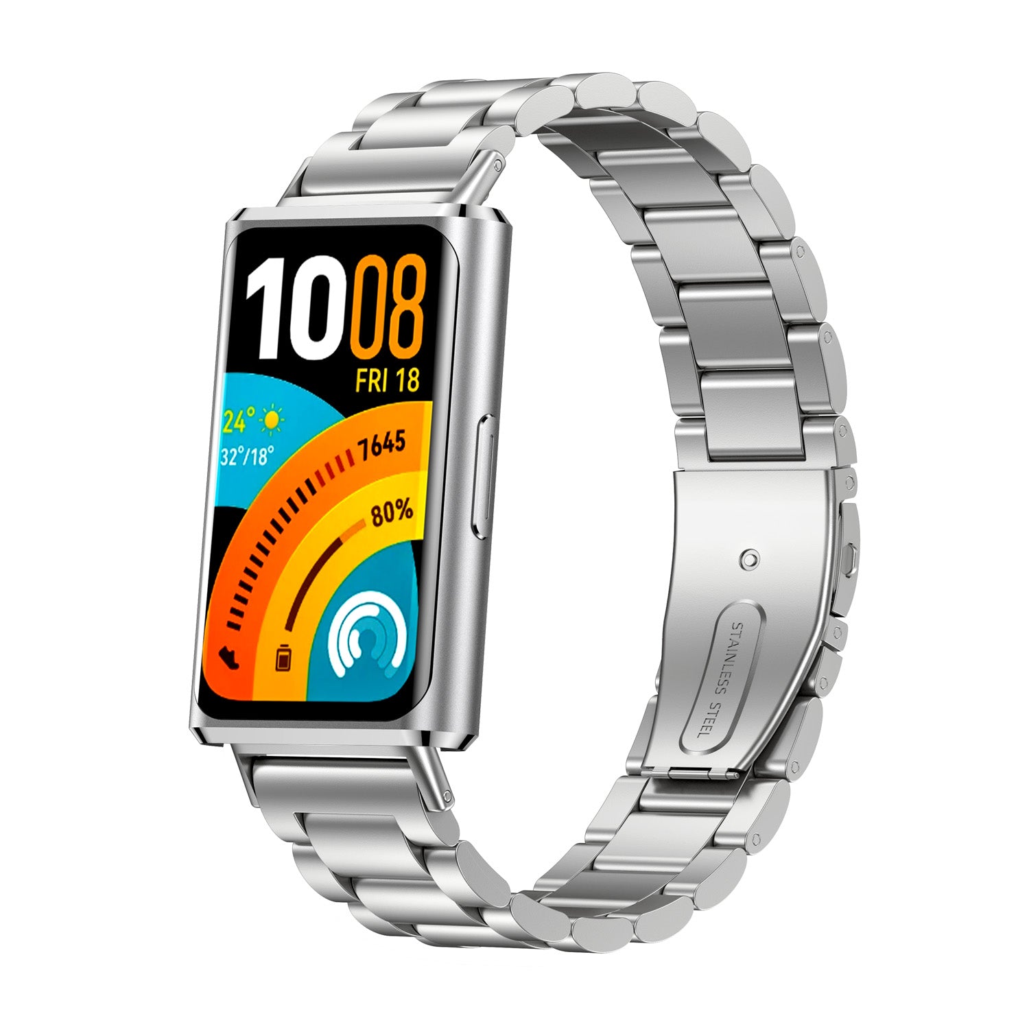 Huawei Band 11 Pro Stahlarmband (Silber)