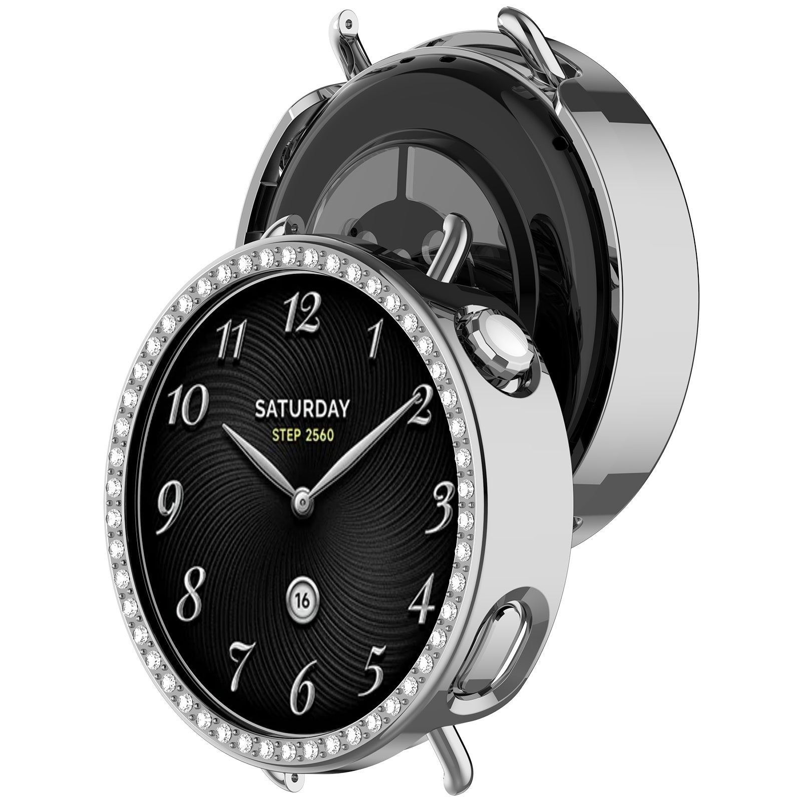 Xiaomi Watch S4 - 41mm Diamant Hard Case (Silber)