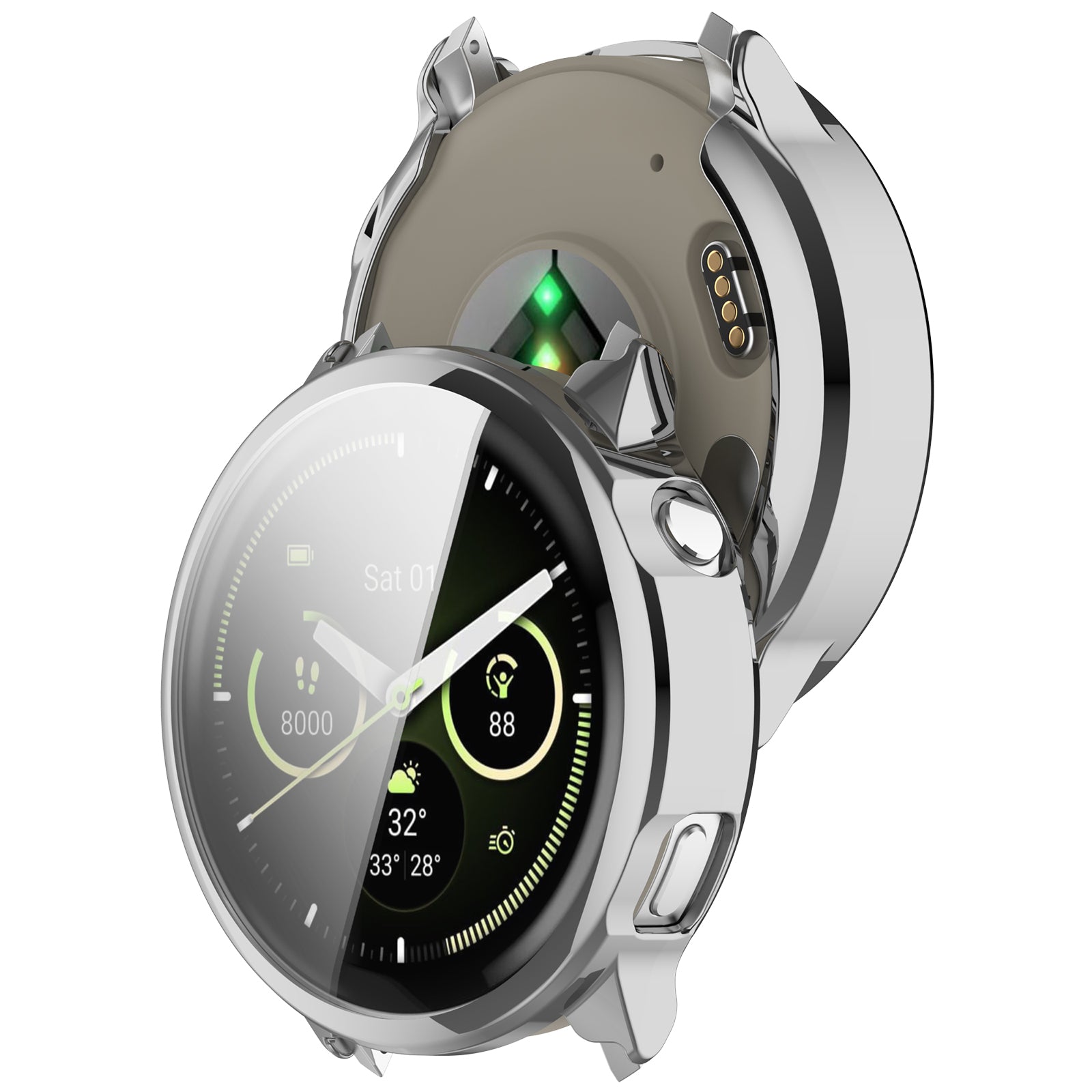 Garmin Venu 4 - 45mm TPU-Hülle (Silber)