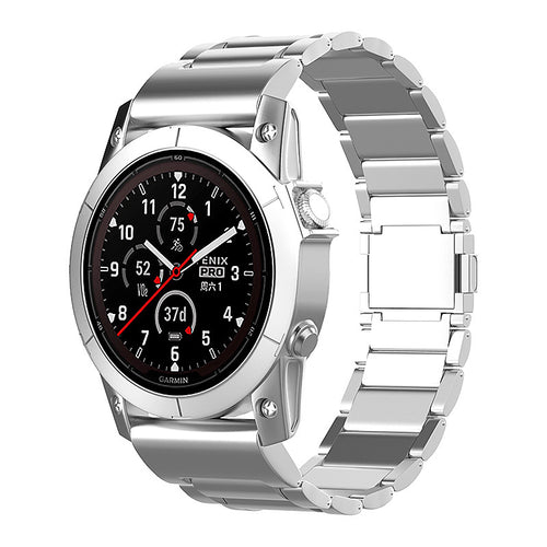 Garmin Forerunner 970 Magnetic Titanium Strap (Silver)