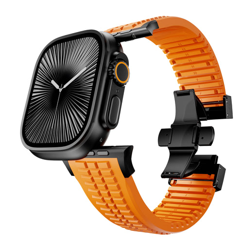 Apple Watch Ultra Premium Silikonarmband (Orange)