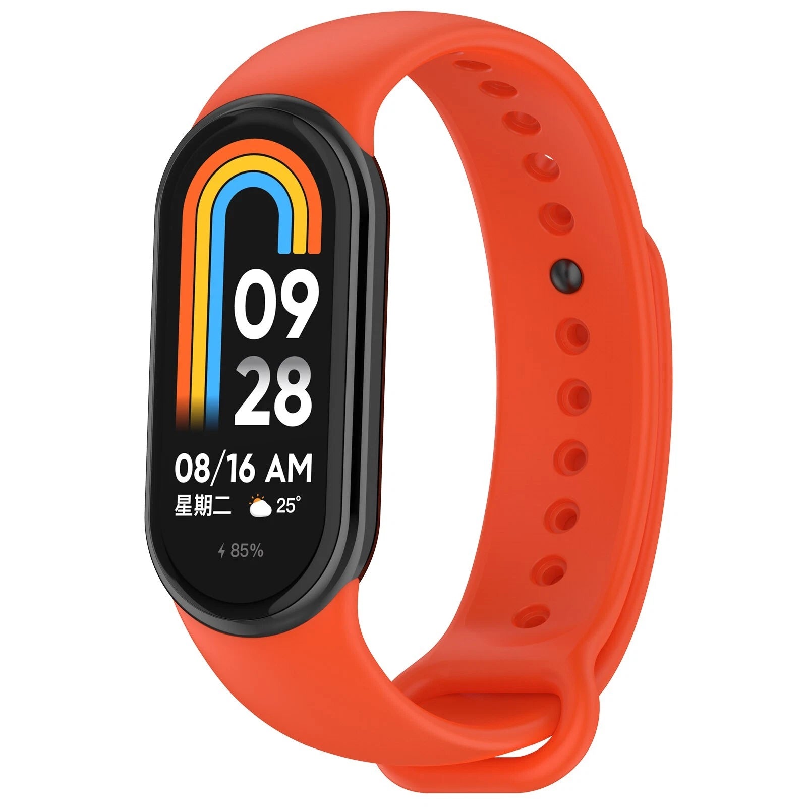Xiaomi Smart Band 9 Silikonarmband (Orange)