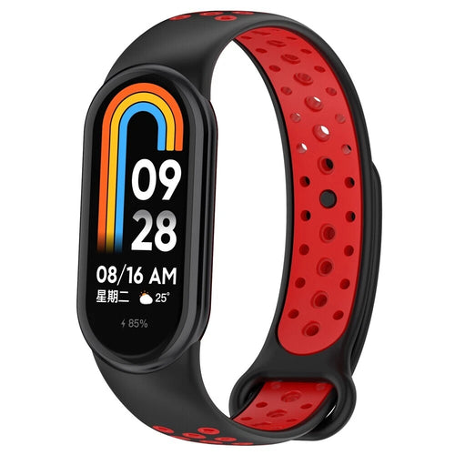 Xiaomi Smart Band 9 Sportarmband (Schwarz/Rot)