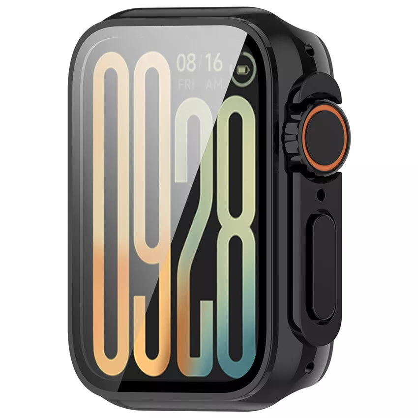 Xiaomi Smart Band 9 Pro PC Hülle mit Glass (Schwarz)