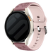 Amazfit Active Flower Silicone Strap (Smoke Purple/Light Pink)