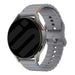 Suunto vertikaler Wellen -Silikonarmband (dunkelgrau)