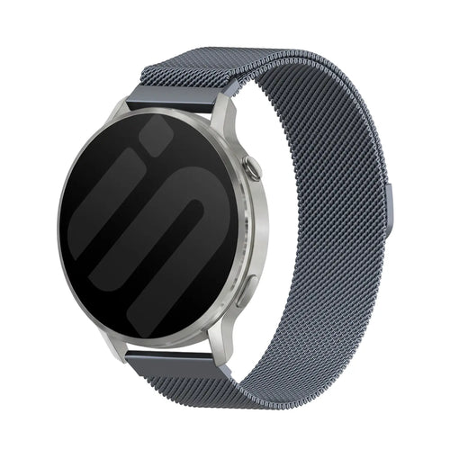 Garmin Forerunner 170 Milanese Armband (Space Grau)