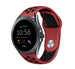 Fossil Gen 5e - 44mm Sportarmband (Rot/Schwarz)
