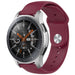 Samsung Galaxy Watch 46mm Sportarmband (Weinrot)