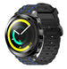 Samsung Gear Sport Schnalle Sport Amrband (Schwarz/Blau)