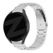 Bandz Samsung Galaxy Watch 5 - 44mm klassisches Stahlarmband (Silber)