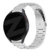 Bandz Samsung Galaxy Watch 6 Classic 47mm klassisches Stahlarmband (Silber)