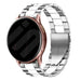 Amazfit Active Stahlarmband (Silber/Weiß)
