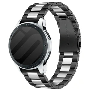 Amazfit Bip U (Pro) Stahlarmband (Schwarz/Silber)