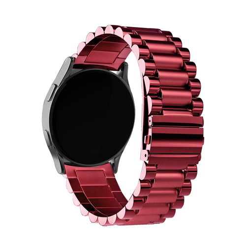 Samsung Galaxy Watch 5 - 44mm Steel Strap (Wine Red)