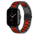 Amazfit GTS 2 Stahlarmband (Schwarz/Rot)