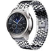 Samsung Gear S3 Stahl-Fischarmband (Schwarz)