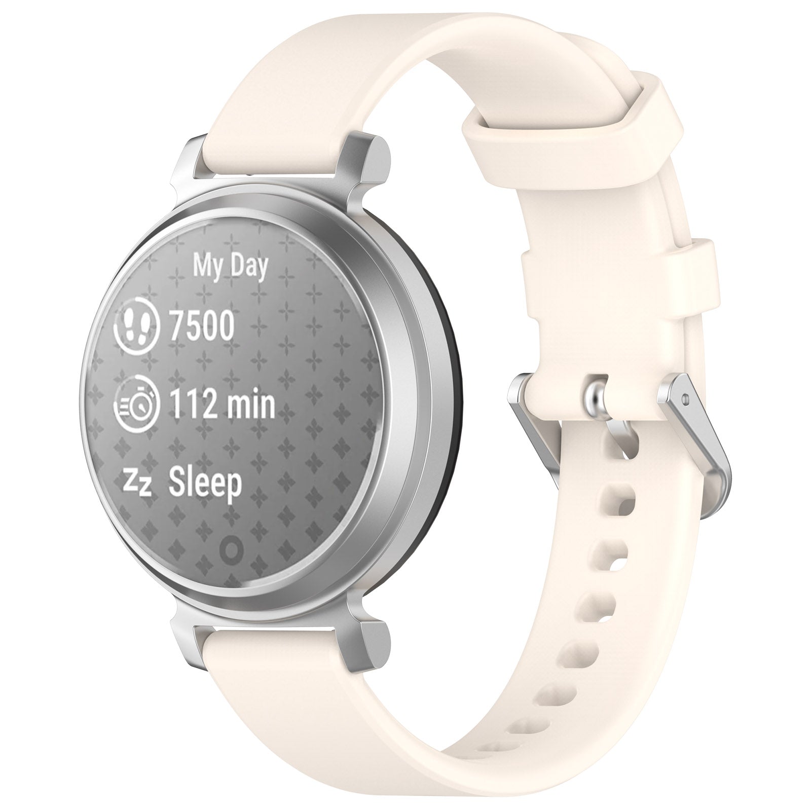 Pebble Round 2 - 14mm Klassisches Silikonarmband (Polarstern)