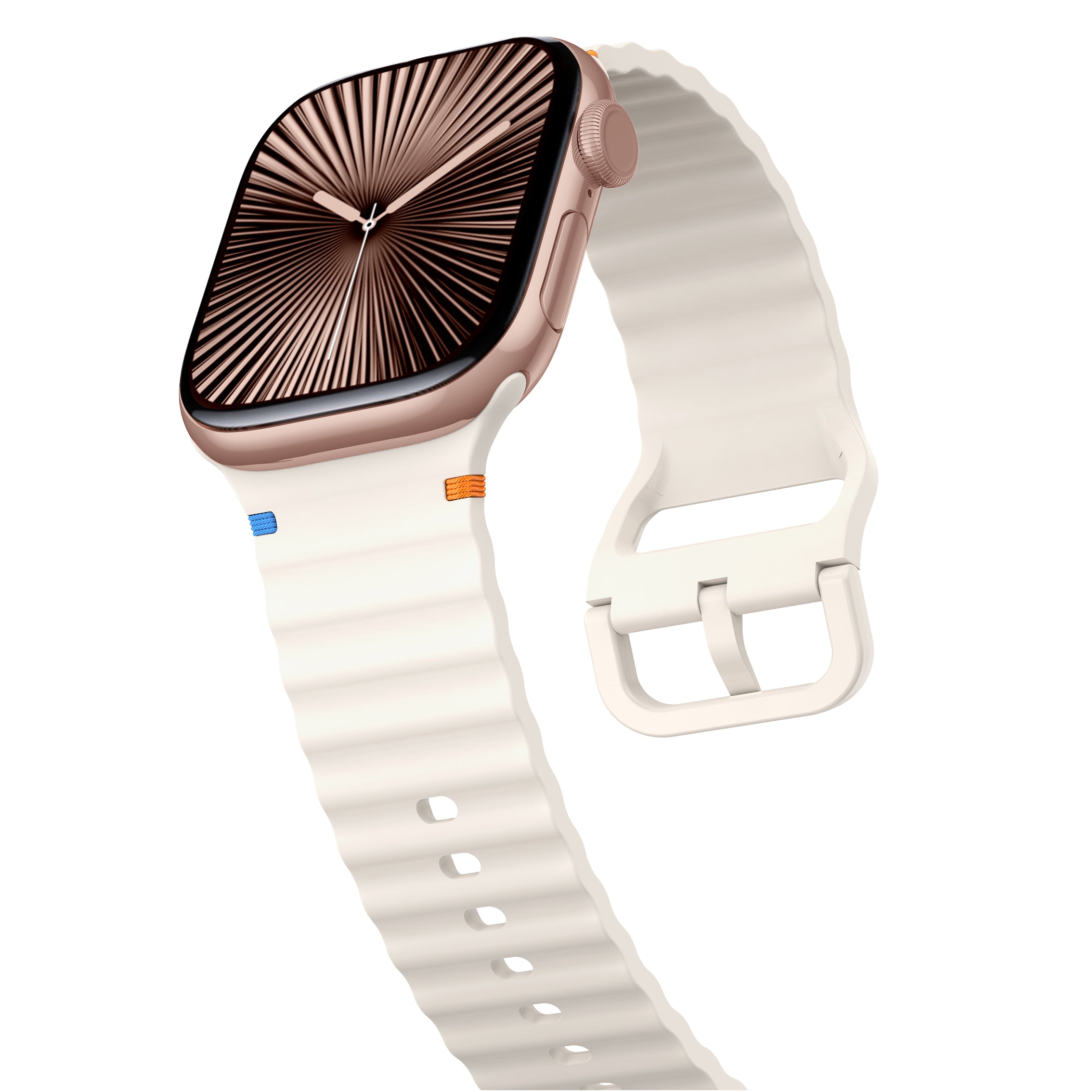 Apple Watch Ultra Wave Silikonarmband (Polarstern)