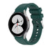 Samsung Galaxy Watch 4 - 40mm Silikonarmband (Dunkelgrün)