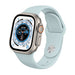 Apple Watch Ultra Silikonarmband (Hellblau)