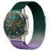 Huawei Watch GT 2 Milanese-Armband (Lila/Grün)