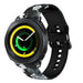 Grey Flower Samsung Gear Sportarmband