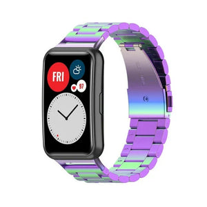 Huawei Watch Fit SE Steel Strap (Pearlescent)