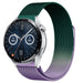 Huawei Watch GT 3 46mm Milanese-Armband (Lila/Grün)